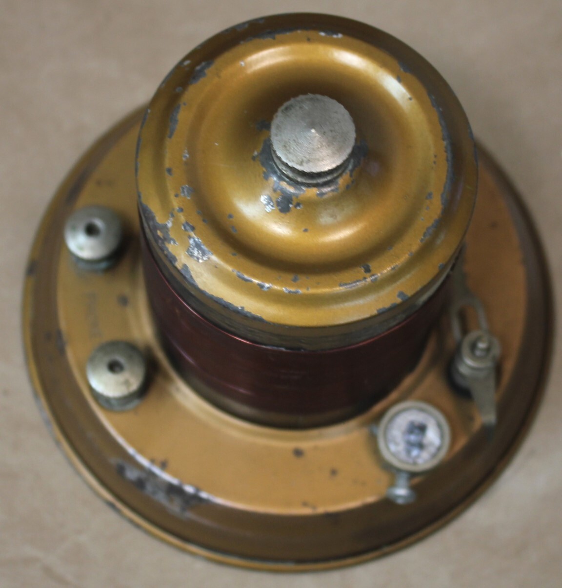 1922 Brooklyn Metal Stamping galena crystal radio WORKING and tested original