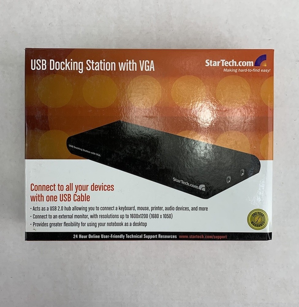 StarTech USBVGADOCK2 USB Docking Station with VGA