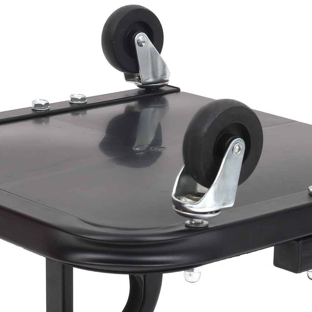 Rolling Creeper Seat Mechanic Stool Chair Garage Work Shop Tools Tray