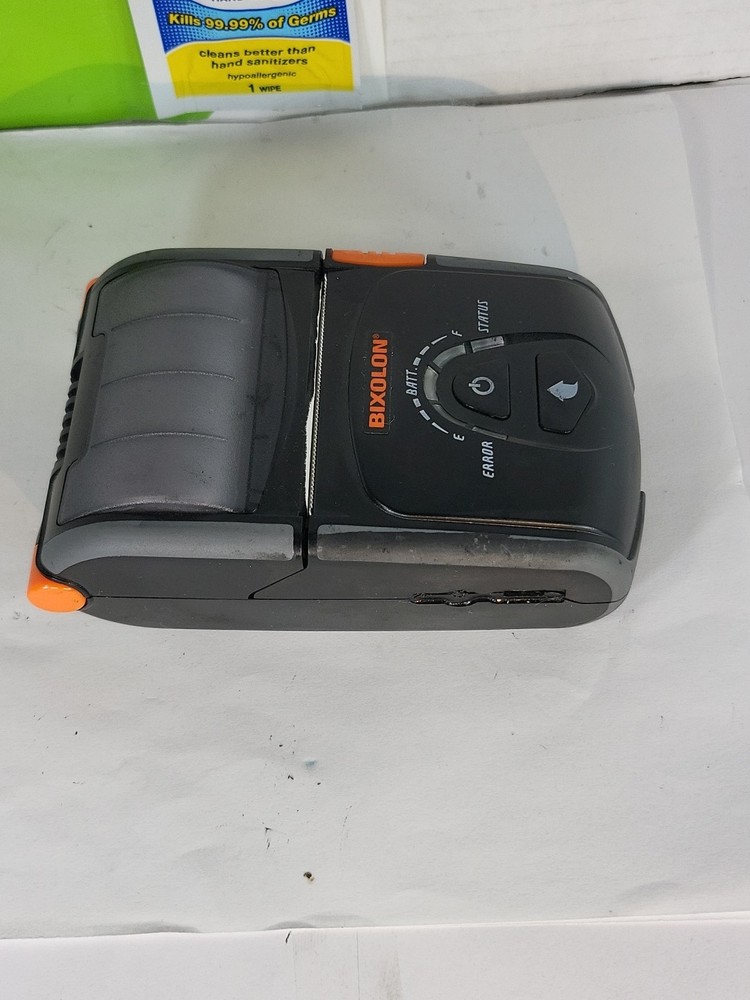 Bixolon Direct Thermal Mobile Printer SPP-R200+Battery UNTESTED Sold As Is