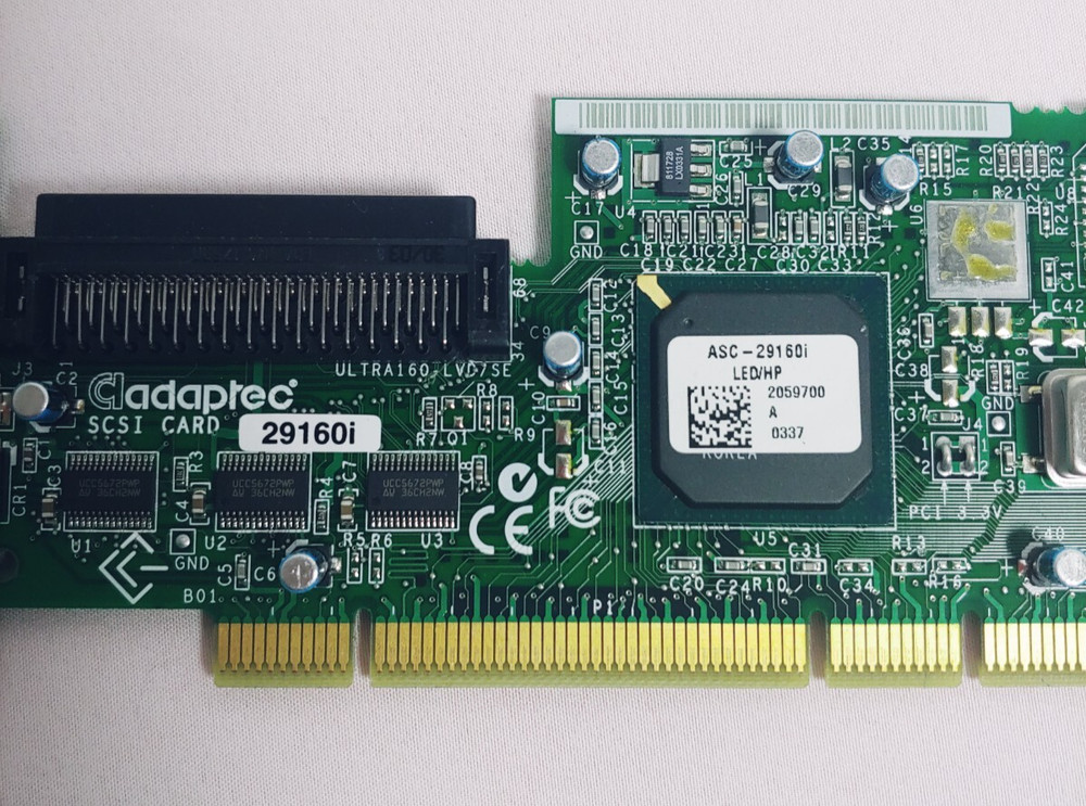 Adaptec ASC-291601 SCSI Controller Card - NEW