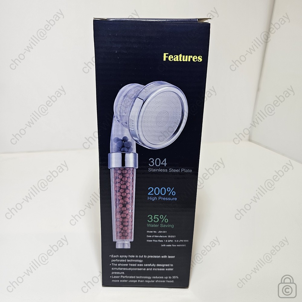 Junisel Mineral Filter Shower Head