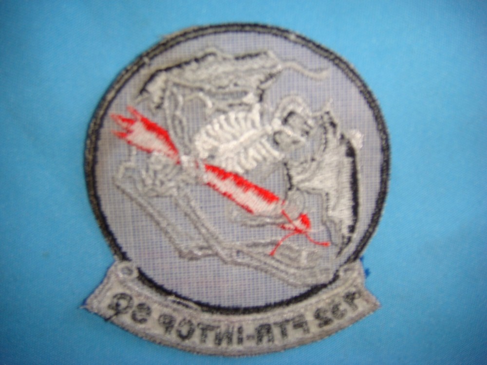 PATCH USAF 132nd FIGHTER INTERCEPTOR SQUADRON