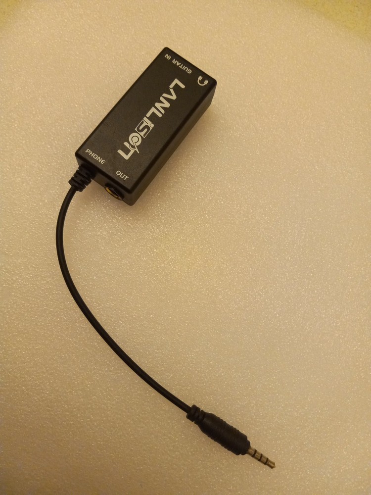 Vintage - Lanlison Guitar Audio Interface - Working