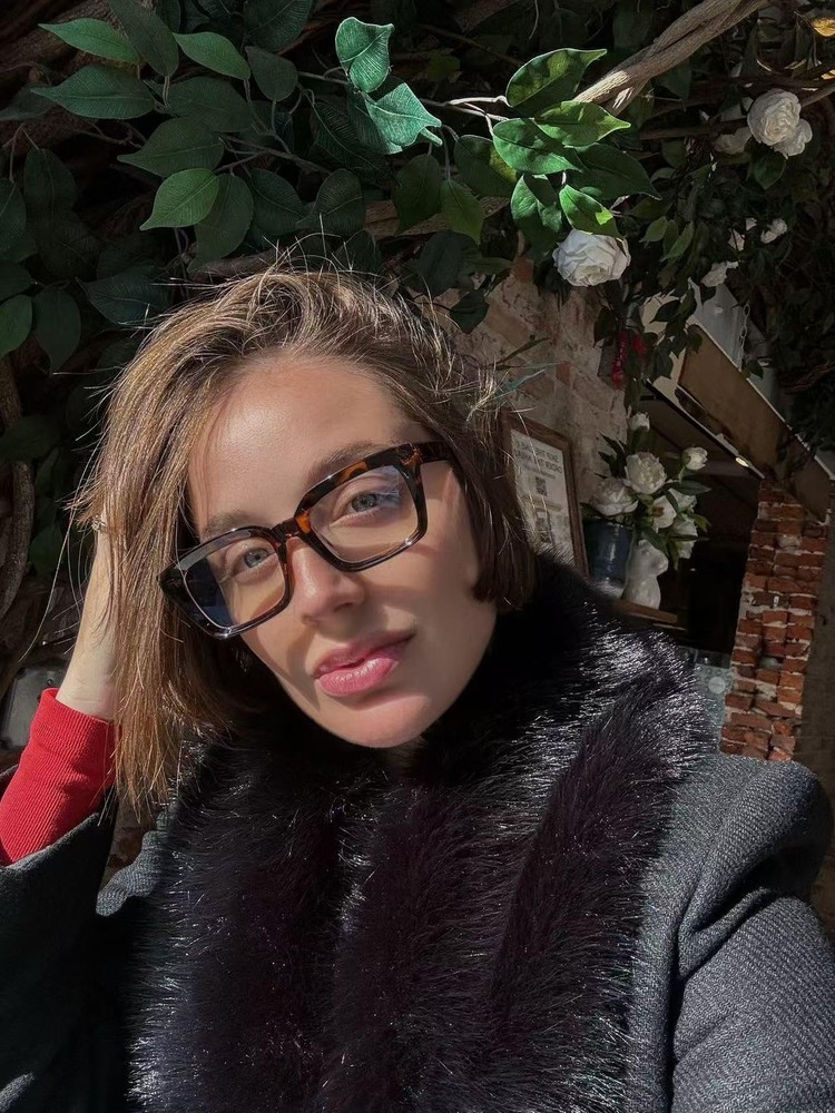 VISOONE Chunky Square Blue Light Blocking Glasses with Medium, Coco Tortoise