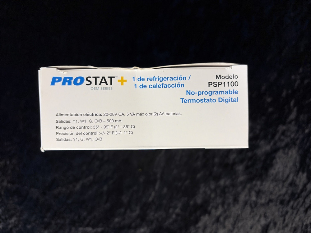 Prostat Non Programmable Digital Thermostat