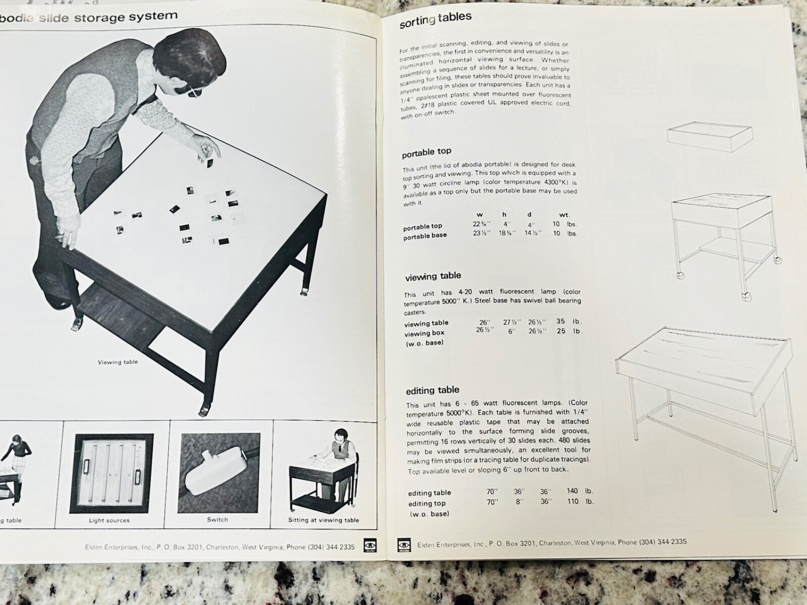 1970'S Commercial Slide Viewing Storage Cabinet Dieter Rams Style Walnut & Steel