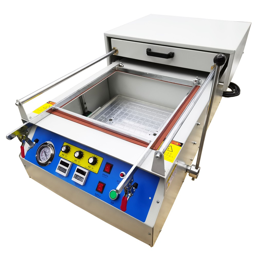 Desktop Vacuum Plastic Thermoformer Heating & Molding Machine for ABS/PVC Sheets