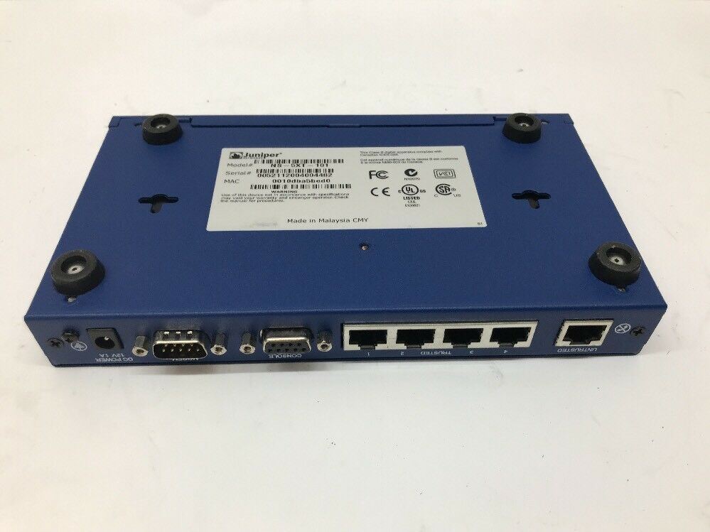 Security Data System NS-5XT-101 Juniper Networks Rack Mountable 12VDC, 12W