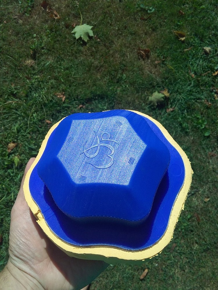 Vintage Wall Concepts Sponge Prints Chardonnay Pattern Tool Paint Decor Fabric