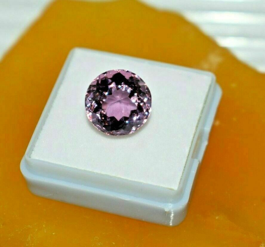 Brazilian Certified 7.10 Ct Natural Alexandrite Round Cut Loose Gemstone