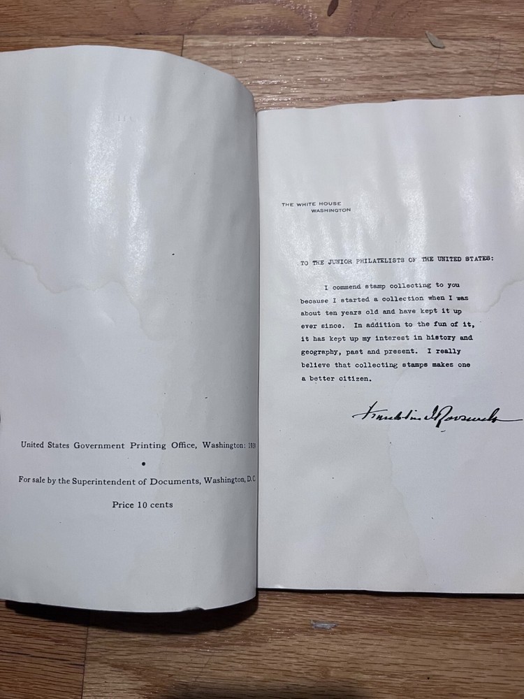 A Description of United States Postage Stamps 1893-1938 Junior Edition