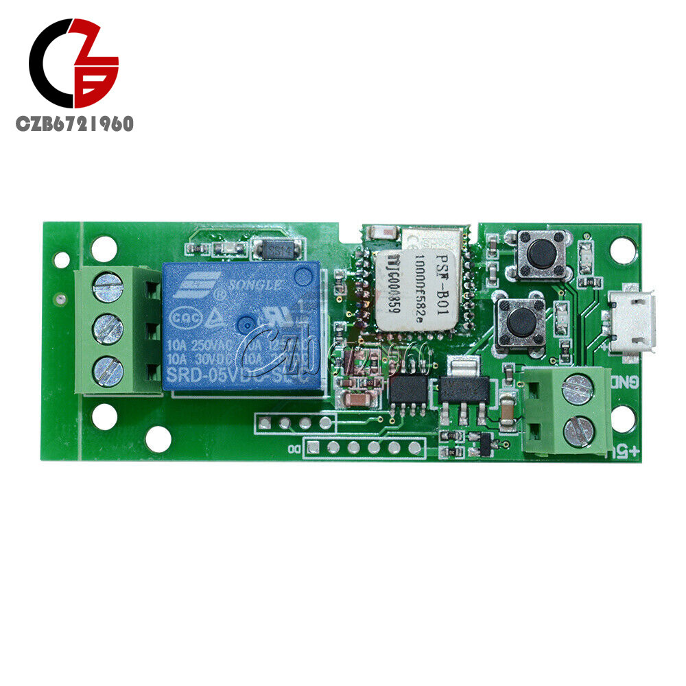 WiFi Wireless Smart Switch Relay Module 5V for Home Apple Android APP
