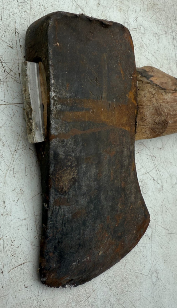 Vintage Master Mechanic Axe Tool 35" Long Hickory Handle
