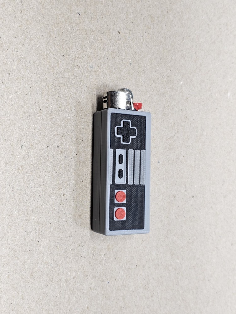 NES Controller BIC Lighter Cover