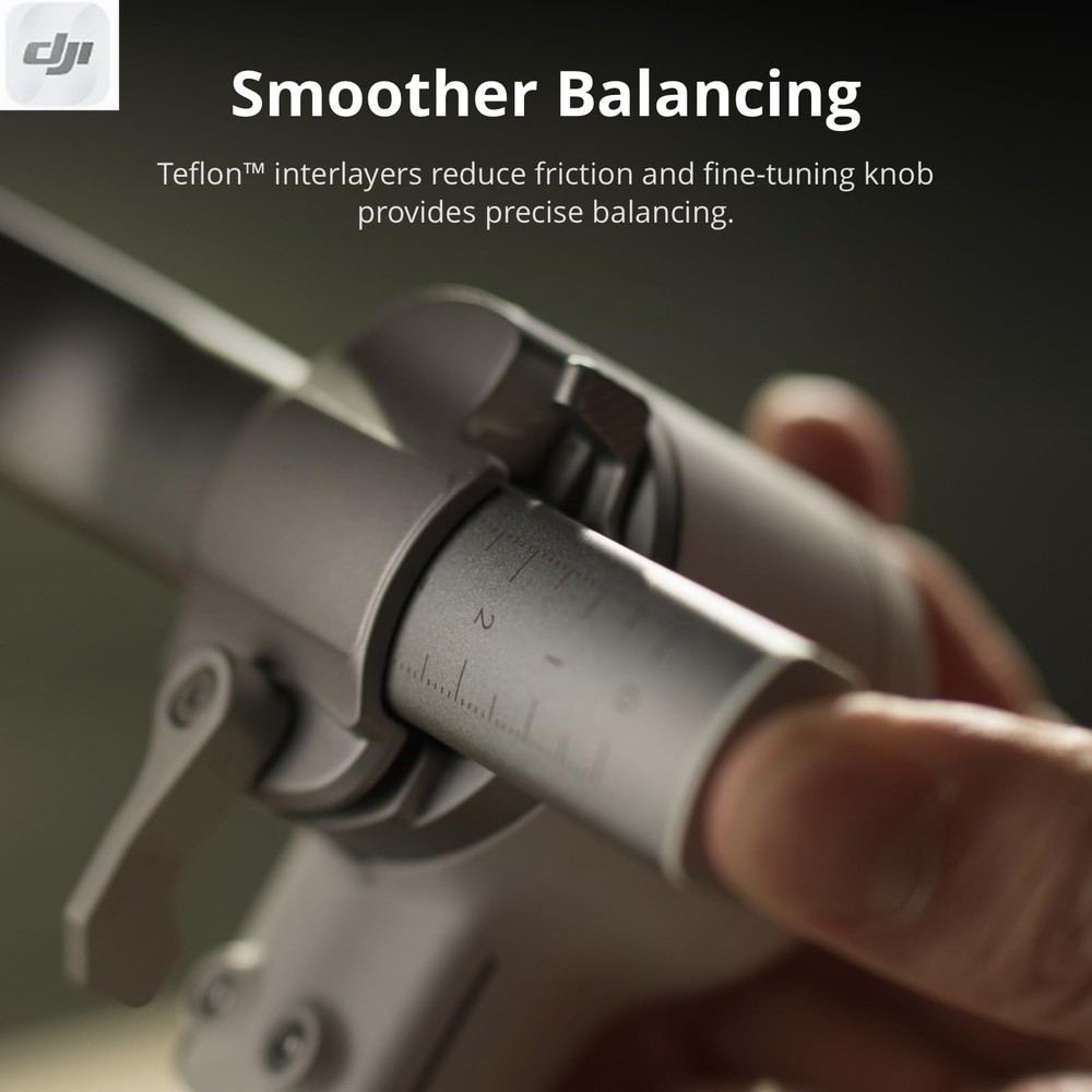 DJI RS4 Mini Combo, Gimbal Stabilizer for Camera, Intelligent Tracking