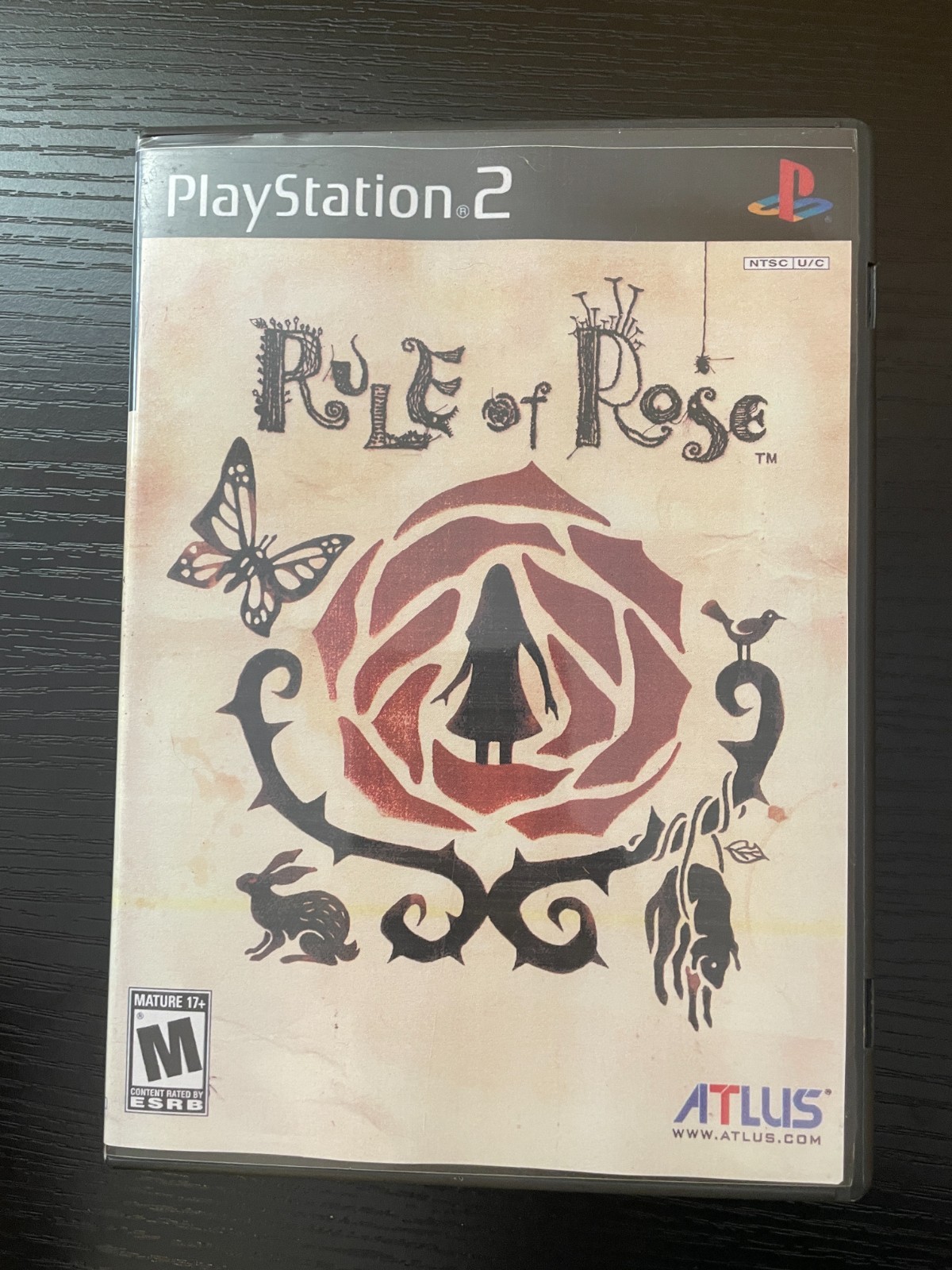 Rule Of Rose USA Playstation 2 PS2 Edition Replacement Case Only Cover