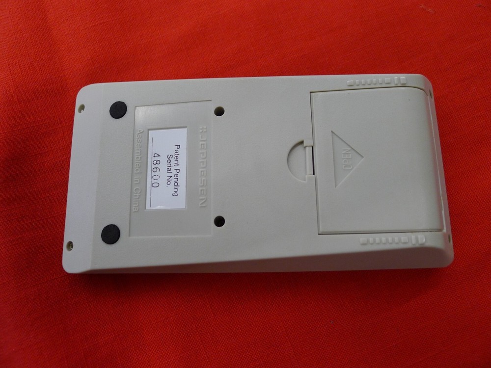 Jeppesen Tech Star electronic Airplane flight computer Tested Works