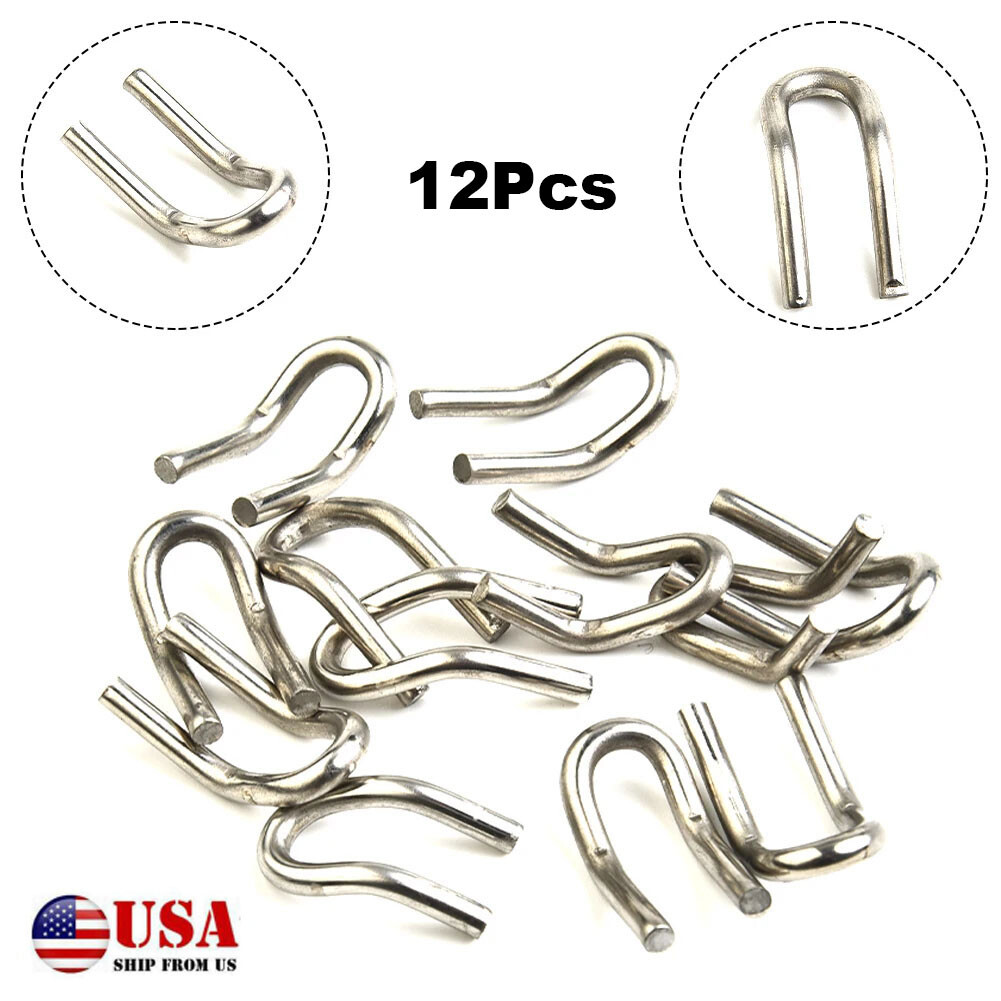 12Pcs Stainless Steel Exhaust Spring U Hook For Motorcycle Scooter Exhaust Pipe