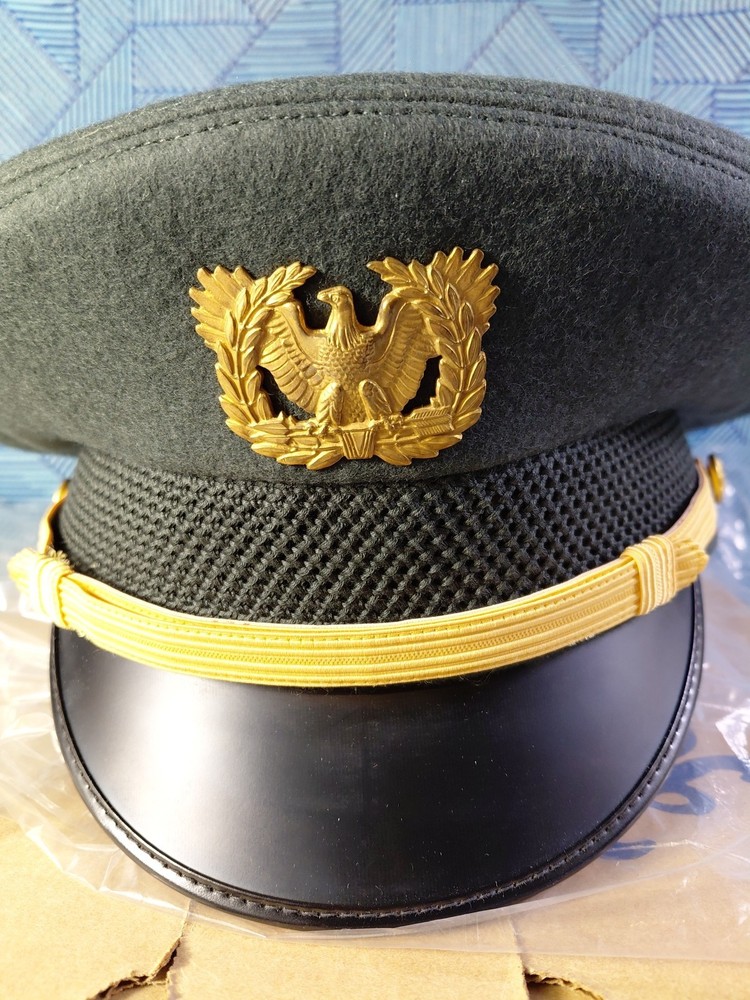 US Army Service Cap, Kingform Cap, 7 3/8, New With Box
