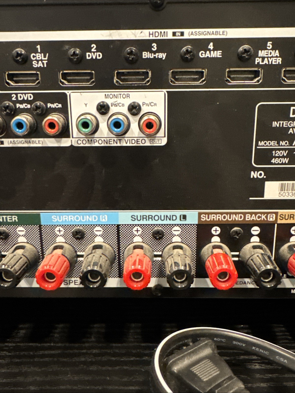 DENON 7.2-CHANNEL HOME THEATER RECEIVER | AVR-S910W GOOD CONDITION