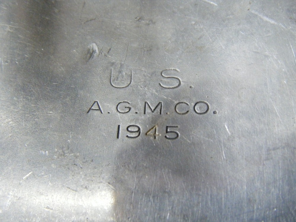 Original WWII US Canteen 1945 Dated A. G. M. Co.