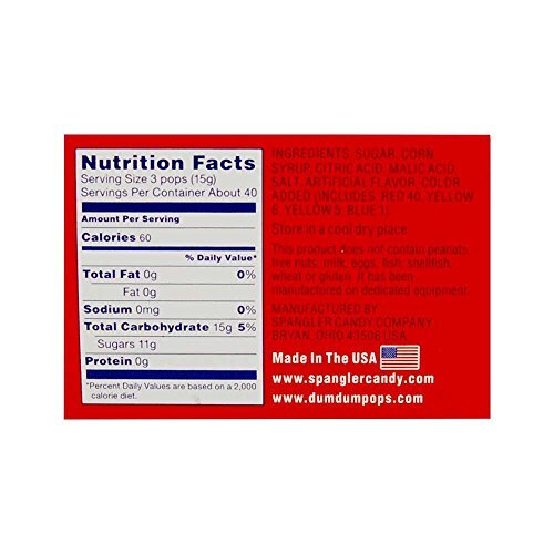 Dum Dum Pops 120 ct 20oz box