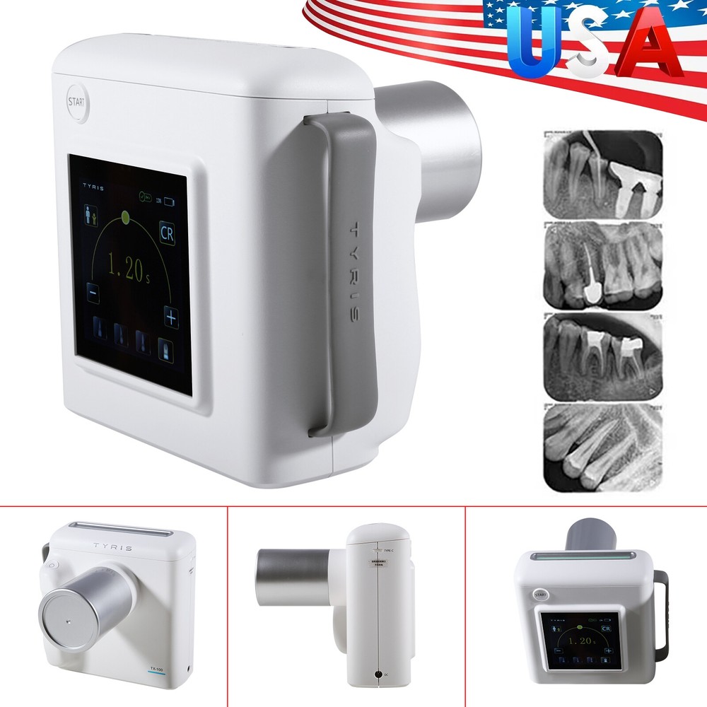 Dental X Mobile Unit System Ray Digital Machine High Frequency No Shield/Sensor