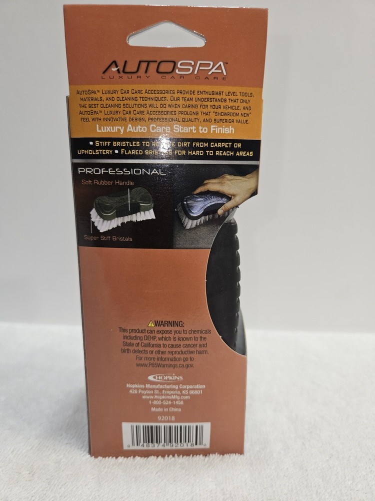 Autospa Professional Interior Brush For Car Interior (V)