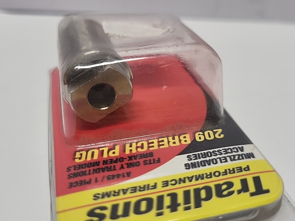 TRADITIONS BREAK OPEN 209 BREECH PLUG A1445