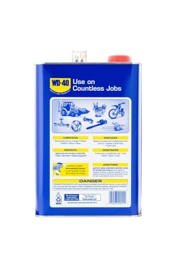 WD-40 Original Formula, Multi-Use Product, One Gallon 1-Pack, White