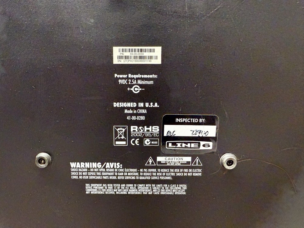 LINE6 POD HD400 Multi-Effects Processor (USED)