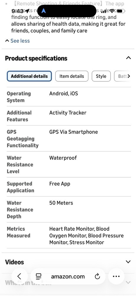 Milavan Smart Ring 2.0