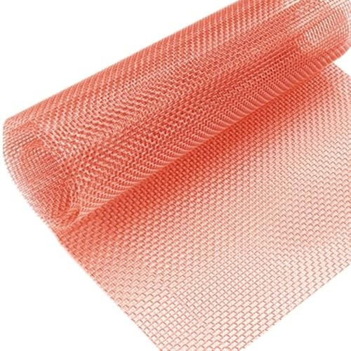 99.9% Pure Copper Screen Woven Mesh Screen 20 Mesh Copper Mesh Screen,Size 16"