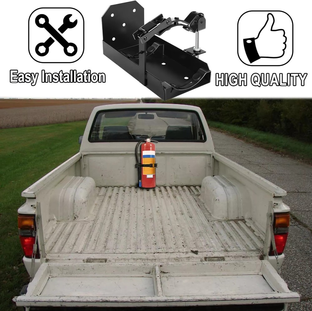 Fire Extinguisher Vehicle Bracket 809 Replace for 10lb Dry 5lb Co2 Amerex 809