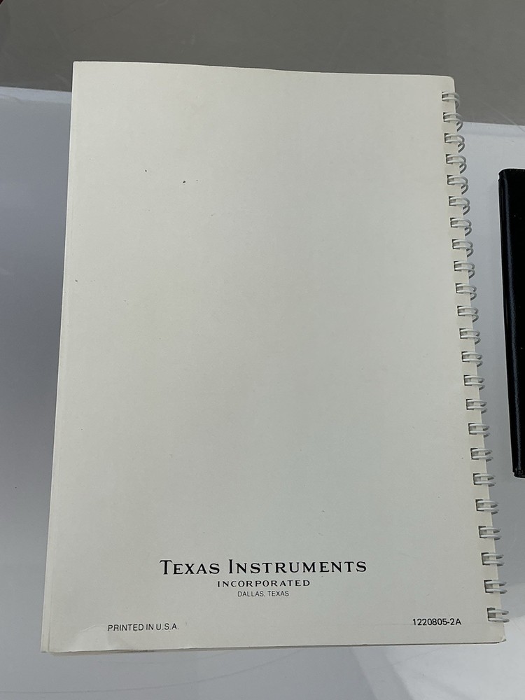 Texas Instruments SR-52 Electrical Engineering Library Magnetic Cards Manual Box