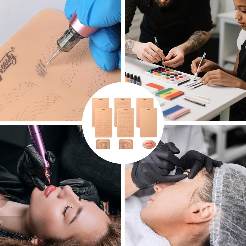 NEW 185pc Complete Microblading Eyebrow Kit Training Kit Cosmetology Students