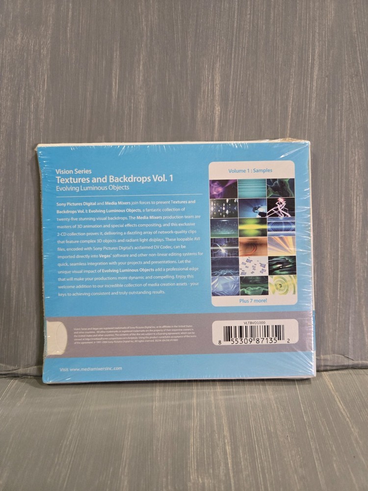 SONY Vision Series: Textures and Backdrops Vol. 1 Evolving Luminous