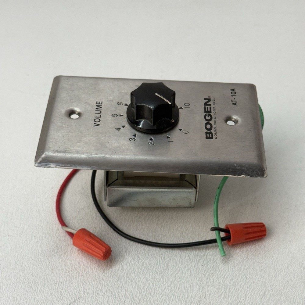 BOGEN COMMUNICATIONS AT-10A ATTENUATOR