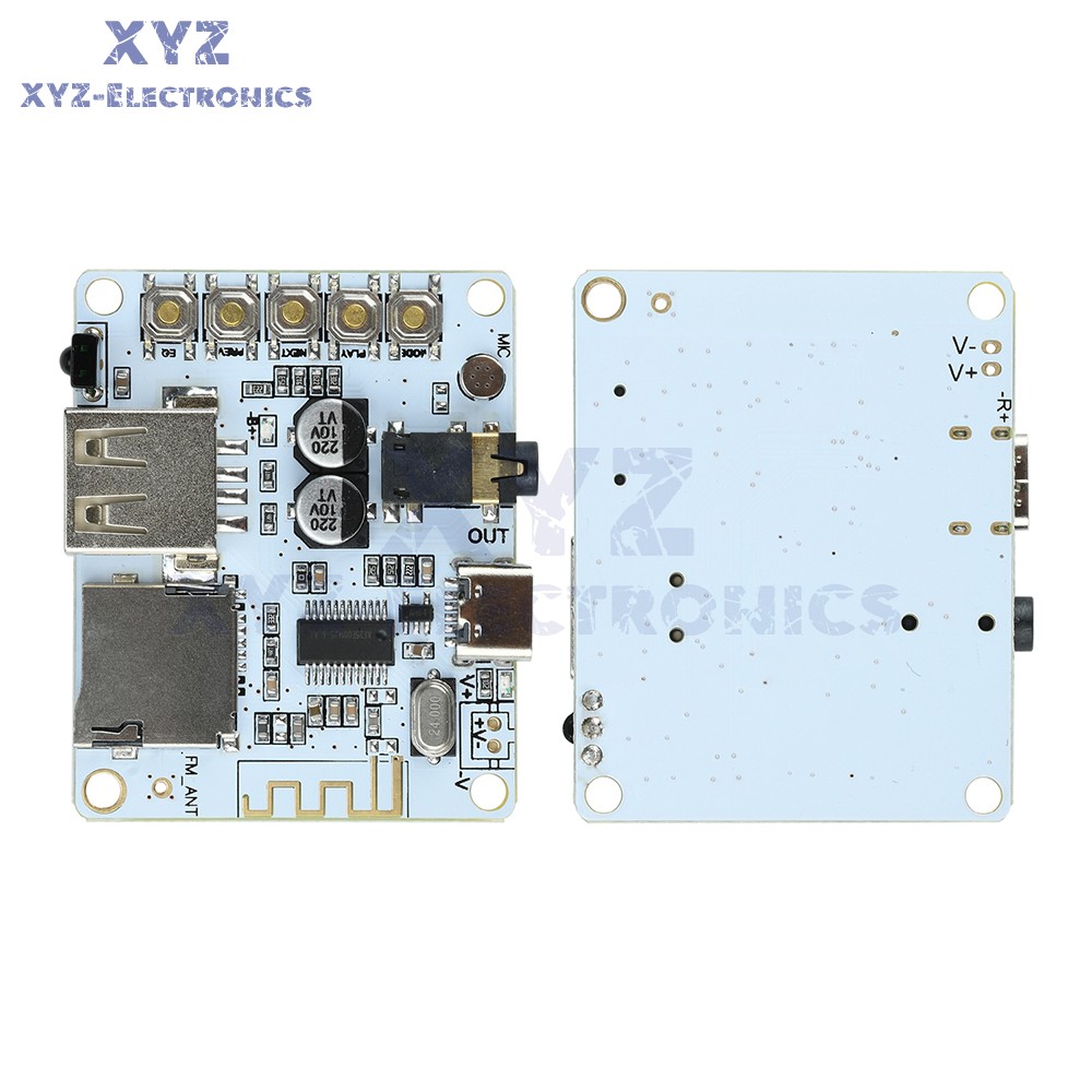 Bluetooth 5.4 Audio Receiver Board MP3 Lossless Decoder Decoding Module Type-C