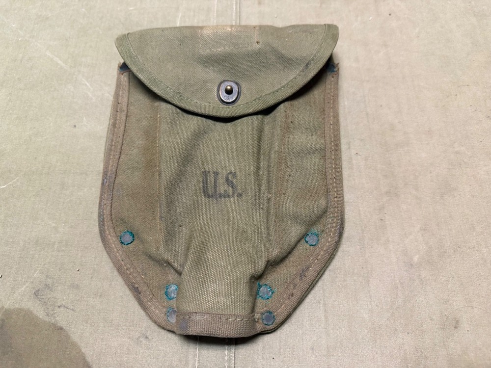 ORIGINAL WWII US ARMY INFANTRY M1943 SHOVEL CARRIER COVER-TRANSITION, 1943, BOYT