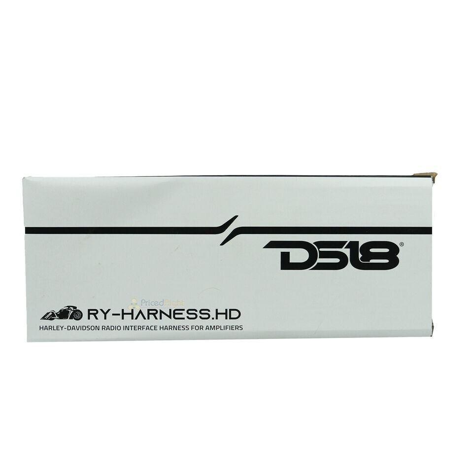 DS18 RY-Harness.HD Harley Davidson Touring Plug + Play Amplifier Amp Harness Kit