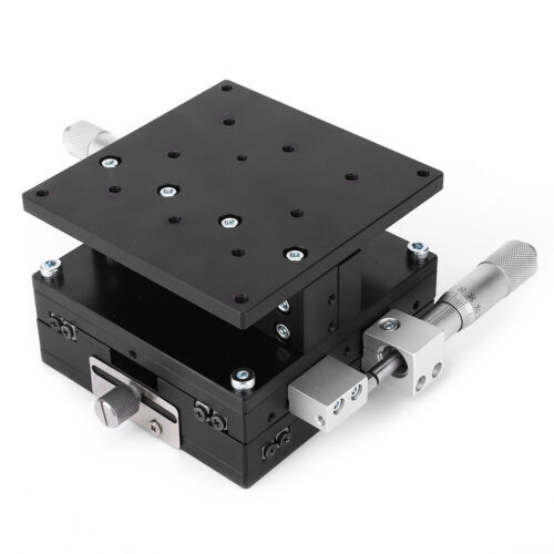 XYZ 3 Axis Manual Linear Stage Precision Slide Table Adjustable Motion Platform