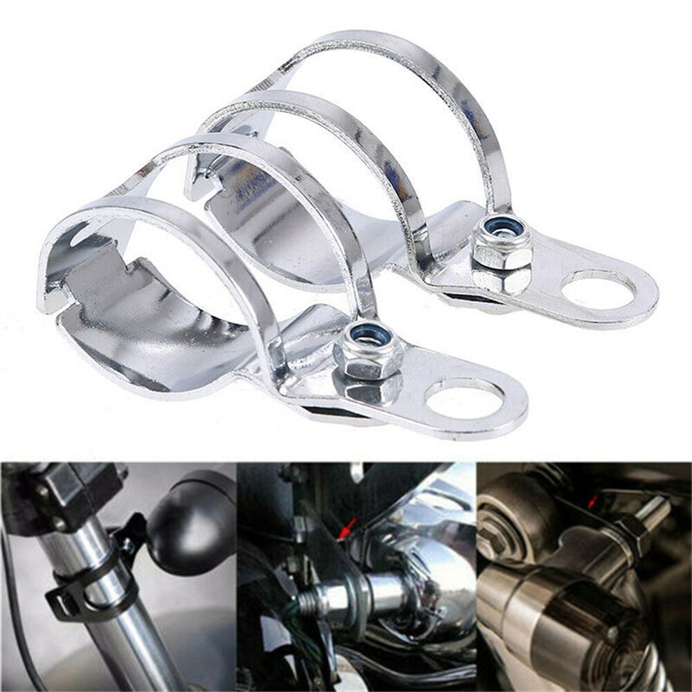 Motorcycle Mounting Brackets Front Shock Absorber Metal Mounting Light