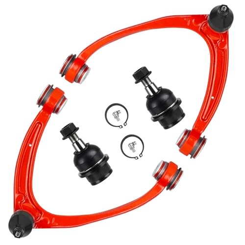 Front Upper Control Arm with Polyurethane Bushing Lower Ball Joints Suspension