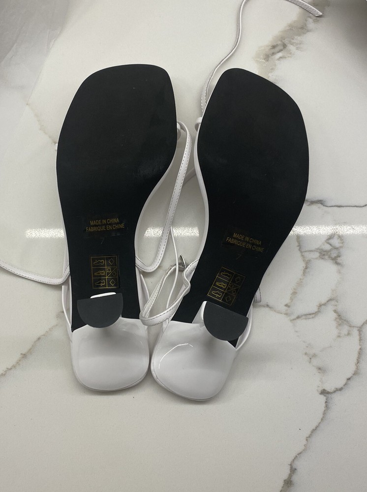 jeffrey campbell Leeda Size 7 White Square Toe