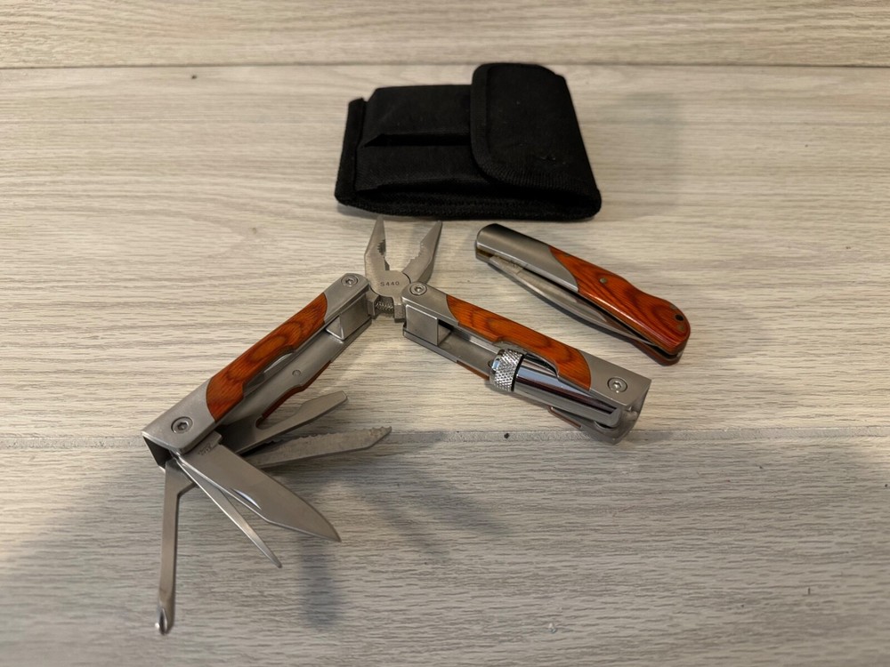 Multi Tool Pliers and Pocket Knife