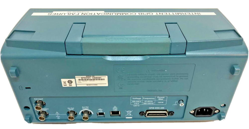 Tektronix AFG3101 Single Channel Arbitrary Function Generator (10424)