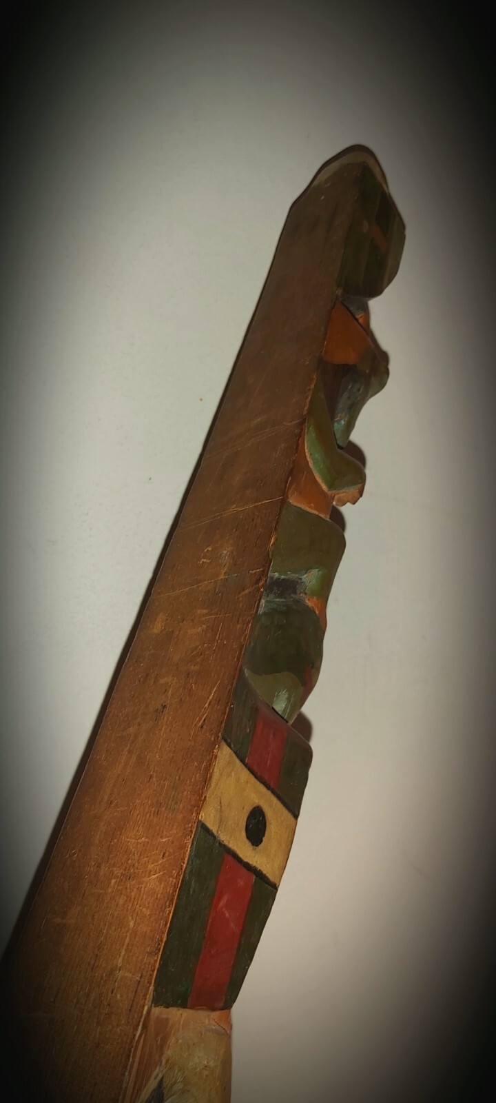 Northwest Coast; 2 Polychromed Model Totem Poles (early 20th c).