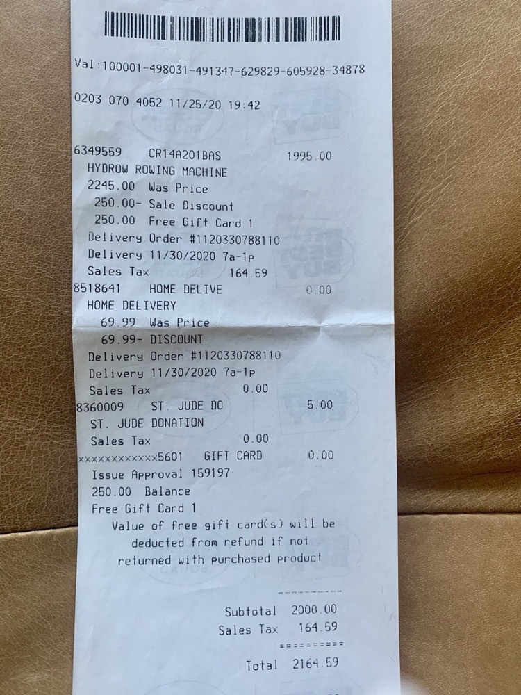 Hydrow Pro Rowing Machine In Excellent Condition